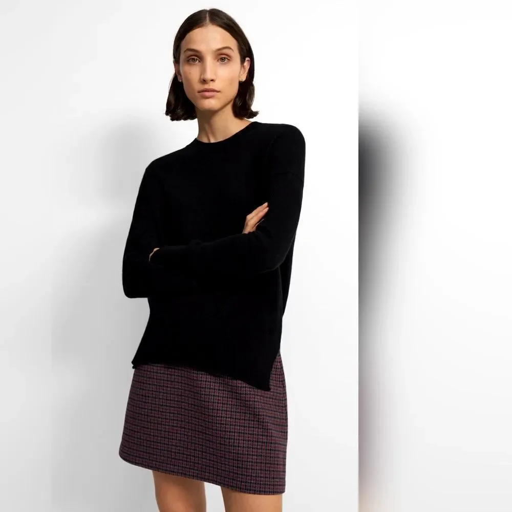 Theory Karenia Cashmere Knit Sweater Size MP